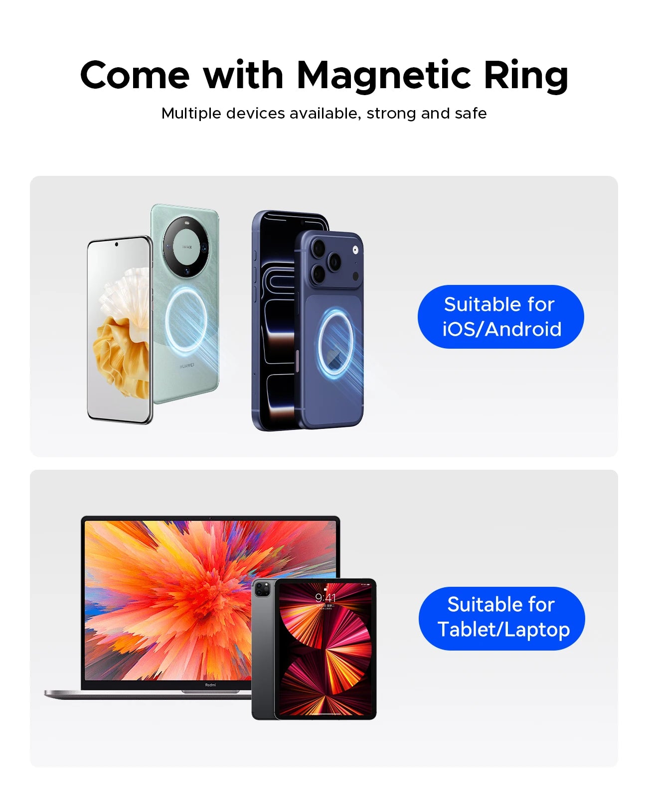 Orico Magnetic Portable SSD 20Gbps for iPhone 16/15 Pro & USB-C Devices - 9