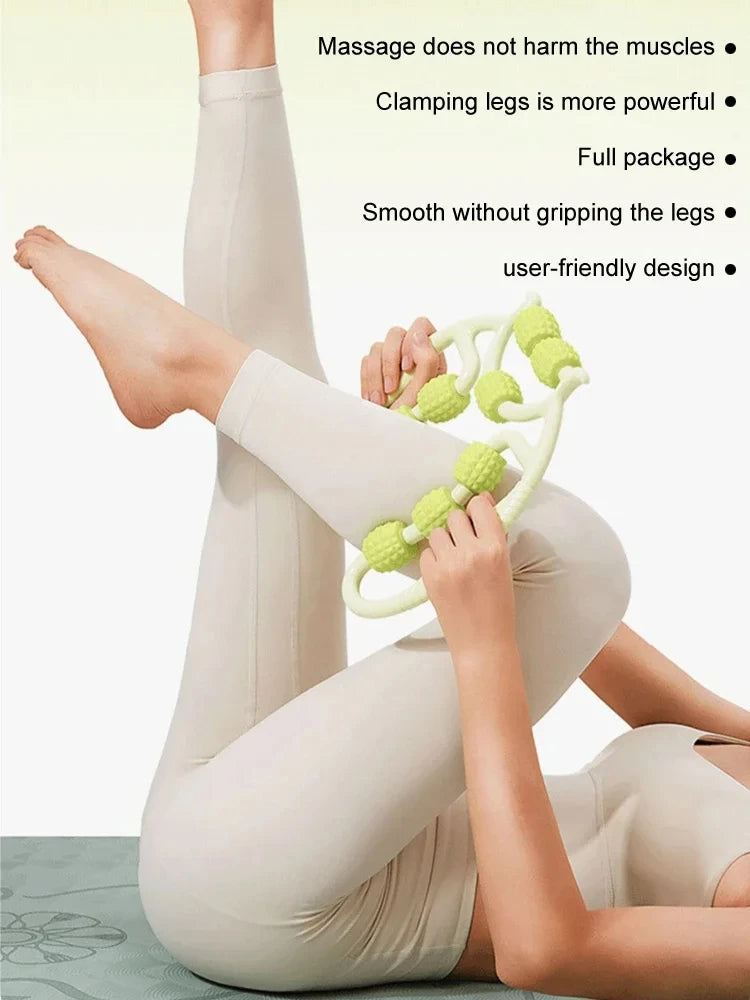 12-Wheel Leg Massager - Roller for Muscle Recovery & Slimming - 11