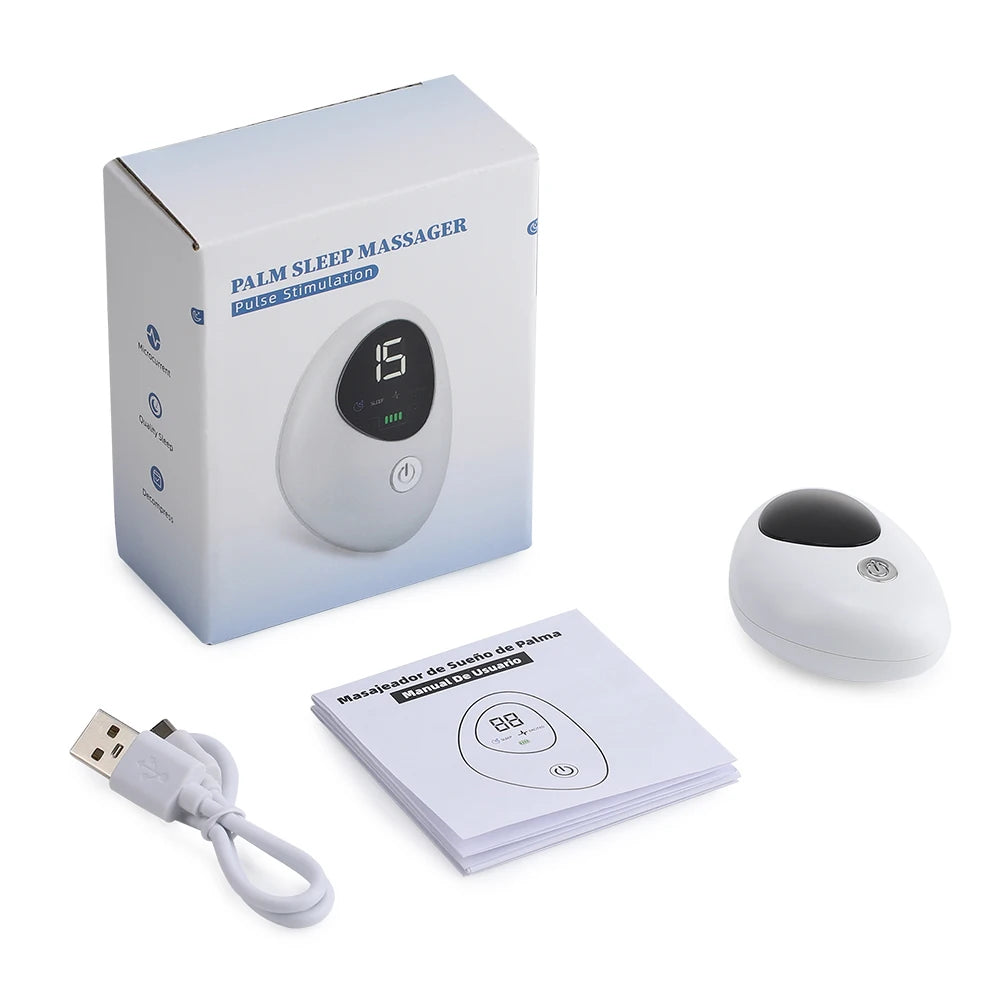 Microcurrent Handheld Sleep Aid Device for Anxiety, Stress & Insomnia Relief