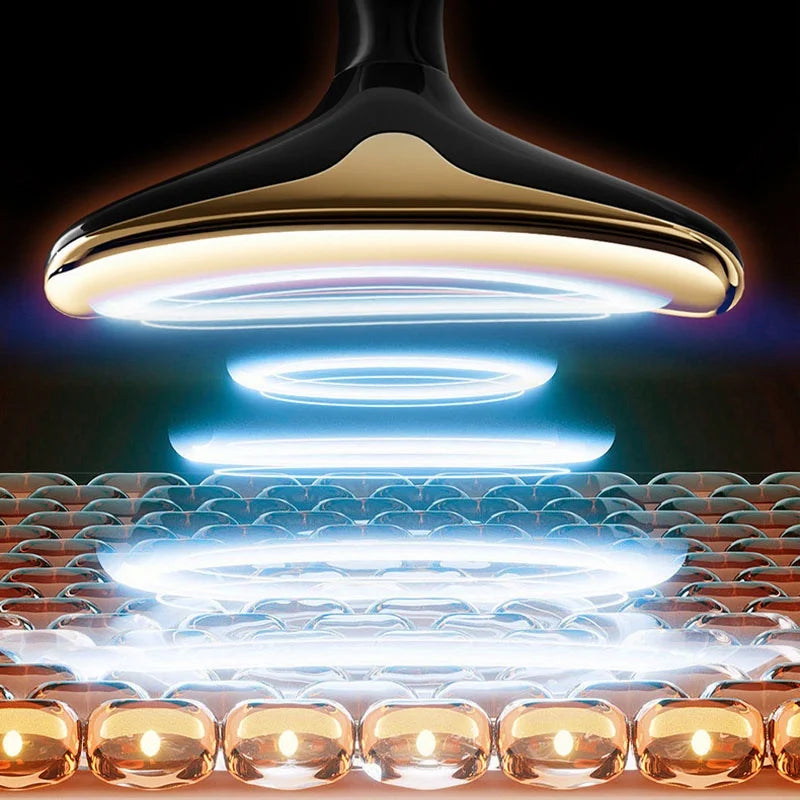 Microcurrent Facial & Neck Lifting Massager - Anti-Aging Skin Rejuvenation