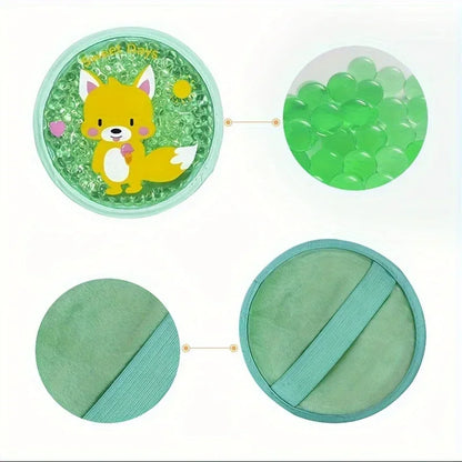 Reusable Cartoon Gel Ice Pack - Hot & Cold Therapy for Pain Relief
