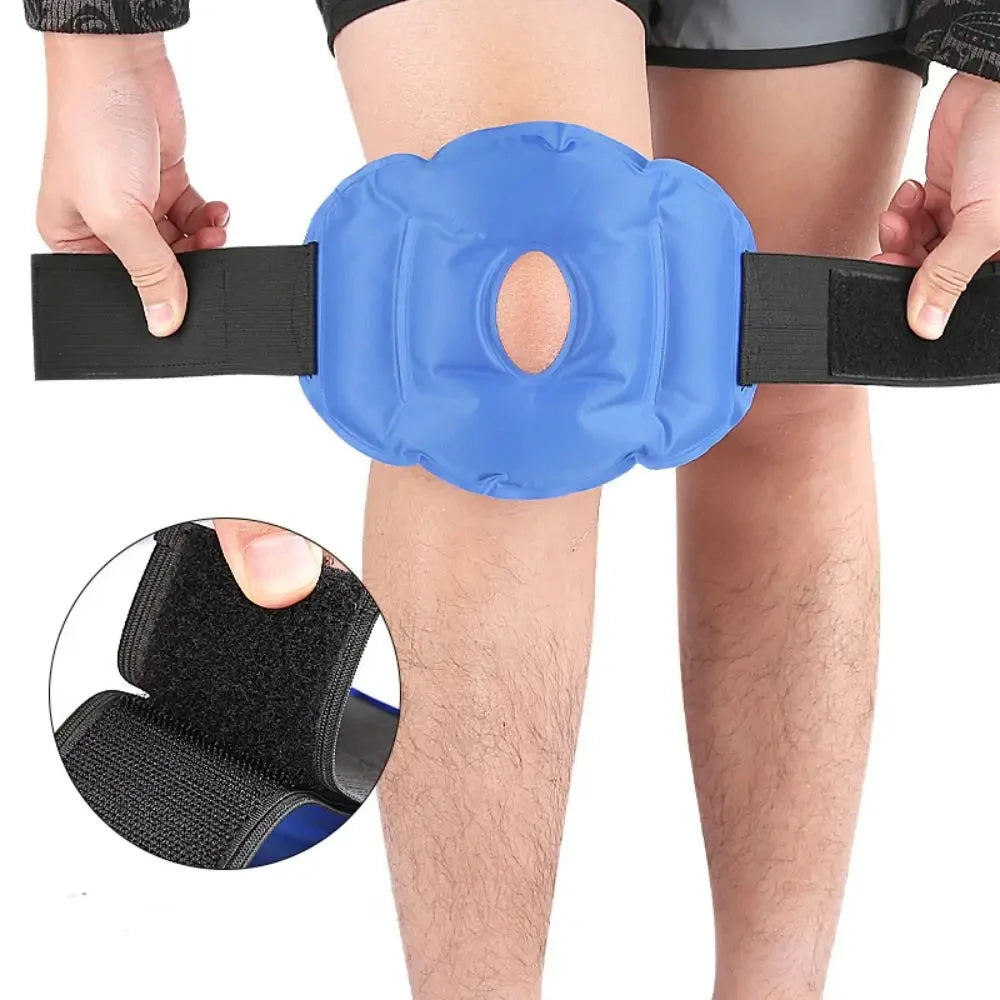Flexible Gel Ice Pack Knee Sleeve for Hot & Cold Therapy - 2