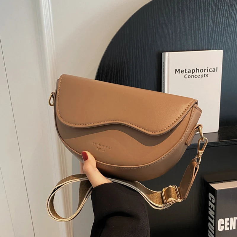 Luxury Vintage Saddle Bag