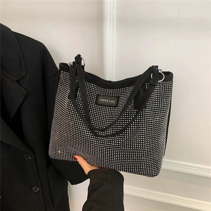 Luxury Diamond Quilted Shoulder Bag