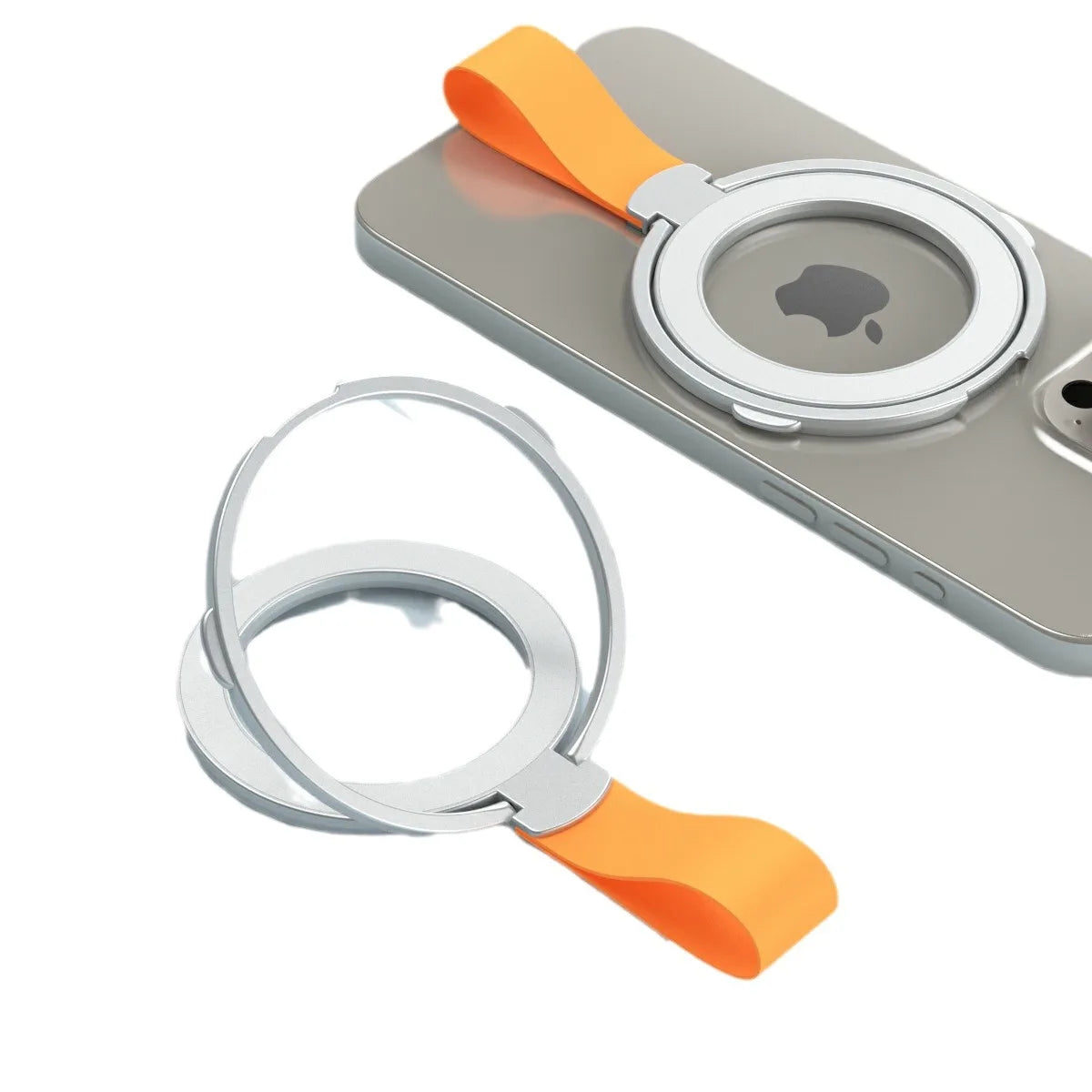 Magnetic Phone Ring Holder Stand for MagSafe iPhone 16 15 14 13 Series - 4