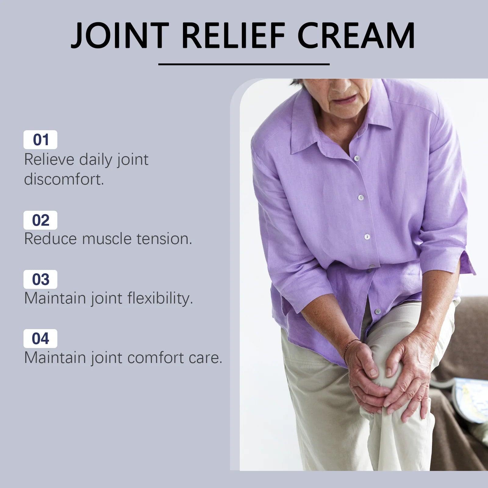 Natural Joint Relief Cream for Soothing Comfort and Muscle Recovery - 8