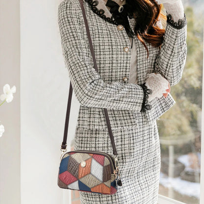 Luxury Vintage PU Shell Bag