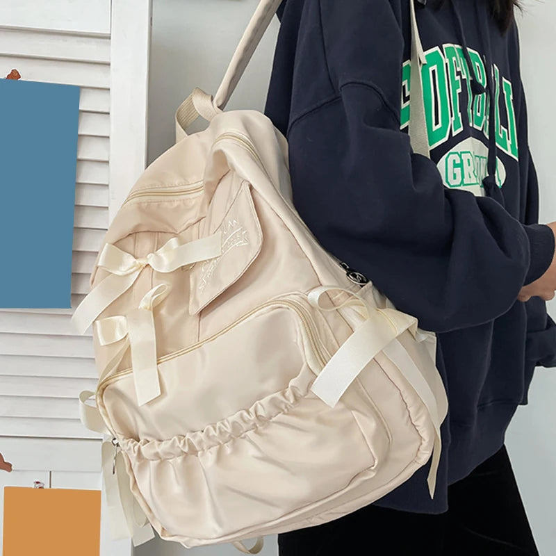 Luxury Cute Floral School Backpack