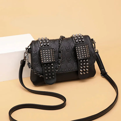 Luxury Vintage Rivet Punk Bag