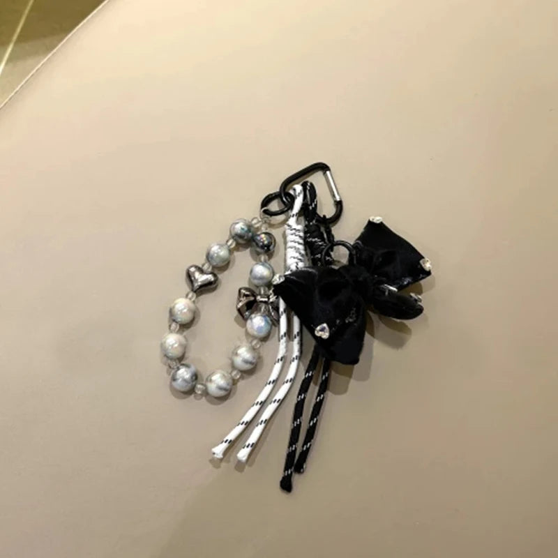 Luxury Metal Bow Keychain