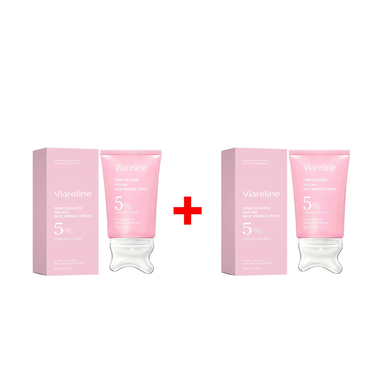 Collagen Neck Firming Cream with Integrated Gua Sha Massage Applicator - 14