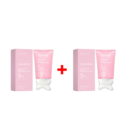Collagen Neck Firming Cream with Integrated Gua Sha Massage Applicator