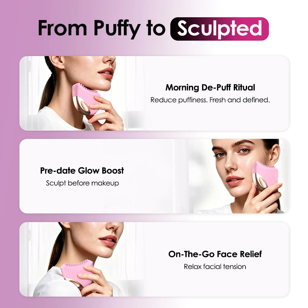 Electric Body Contouring & Exfoliating Massage Brush for Skin Rejuvenation