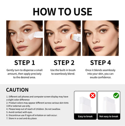 Color Changing Foundation Stick - Shade Adapting Makeup Base