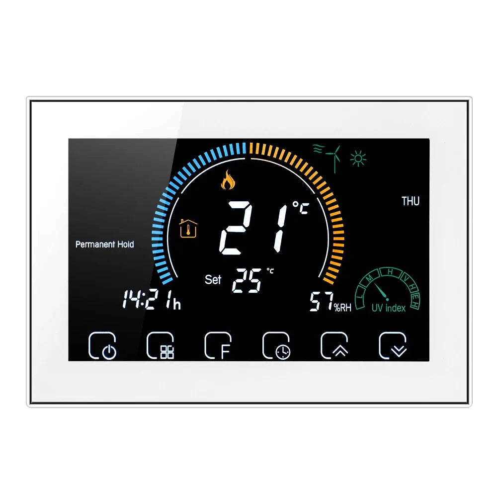 Smart Wi-Fi Thermostat - Programmable Digital Temperature Controller - 34