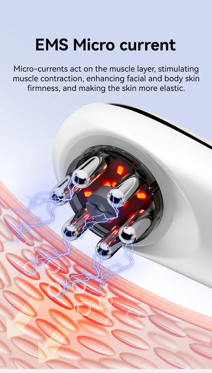 Electric Body Sculpting & Anti-Cellulite Massager with Red Light Therapy