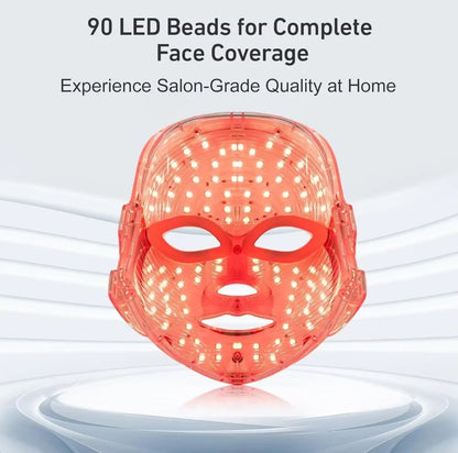 7-Color LED Photon Therapy Facial Mask for Skin Rejuvenation & Face Lifting