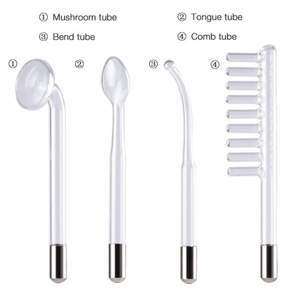 4-in-1 High Frequency Facial Therapy Wand for Acne