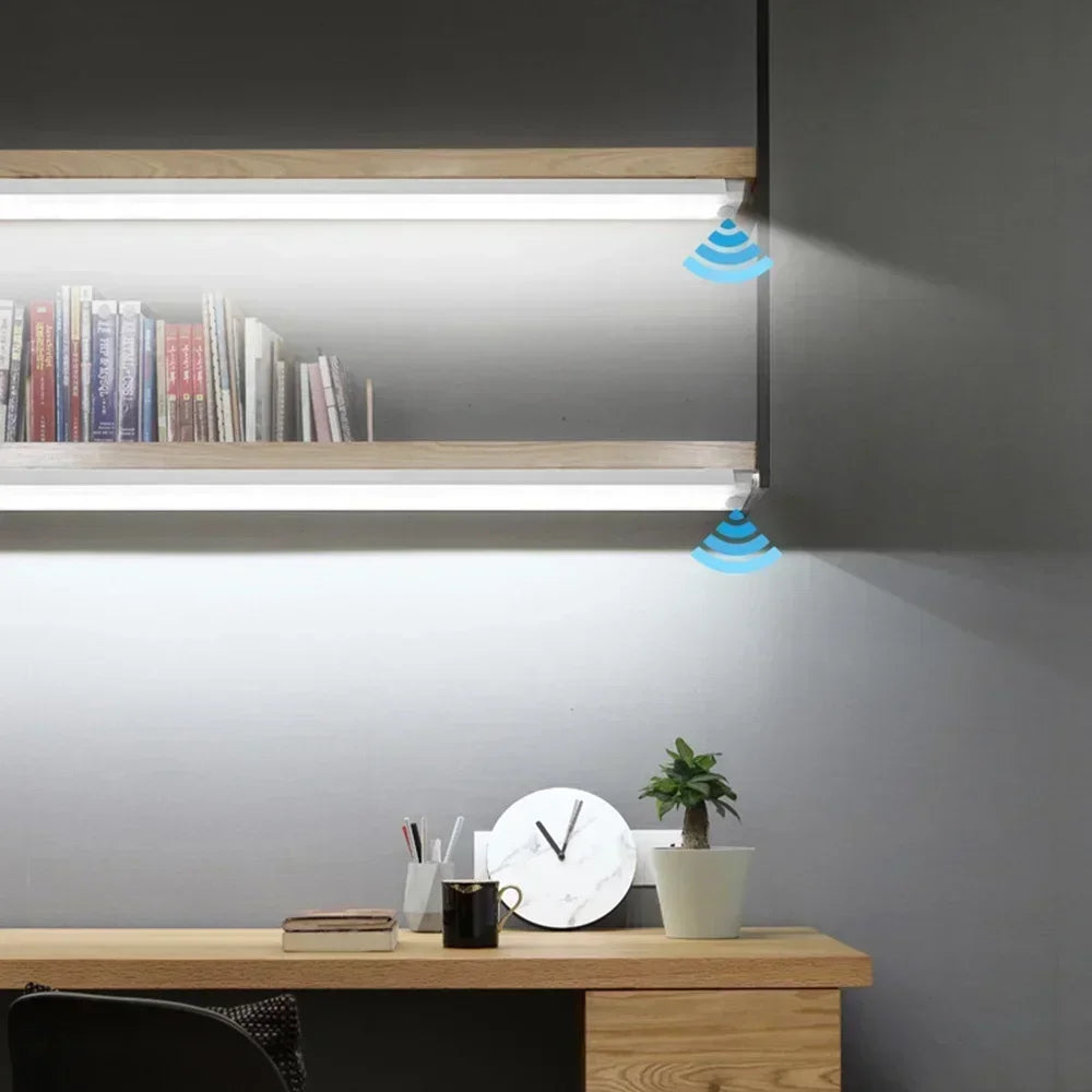 Rechargeable LED Motion Sensor Cabinet Light - Wireless Under Counter & Wardrobe Light