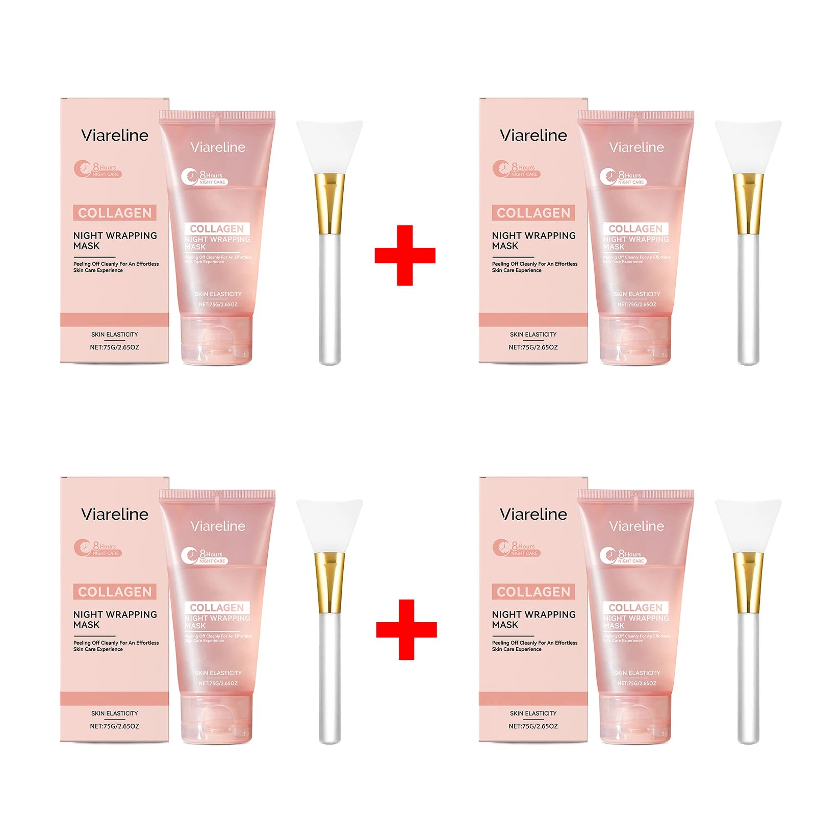 Collagen Night Wrapping Mask - Deep Firming & Moisturizing Peel-Off Face Treatment - 15