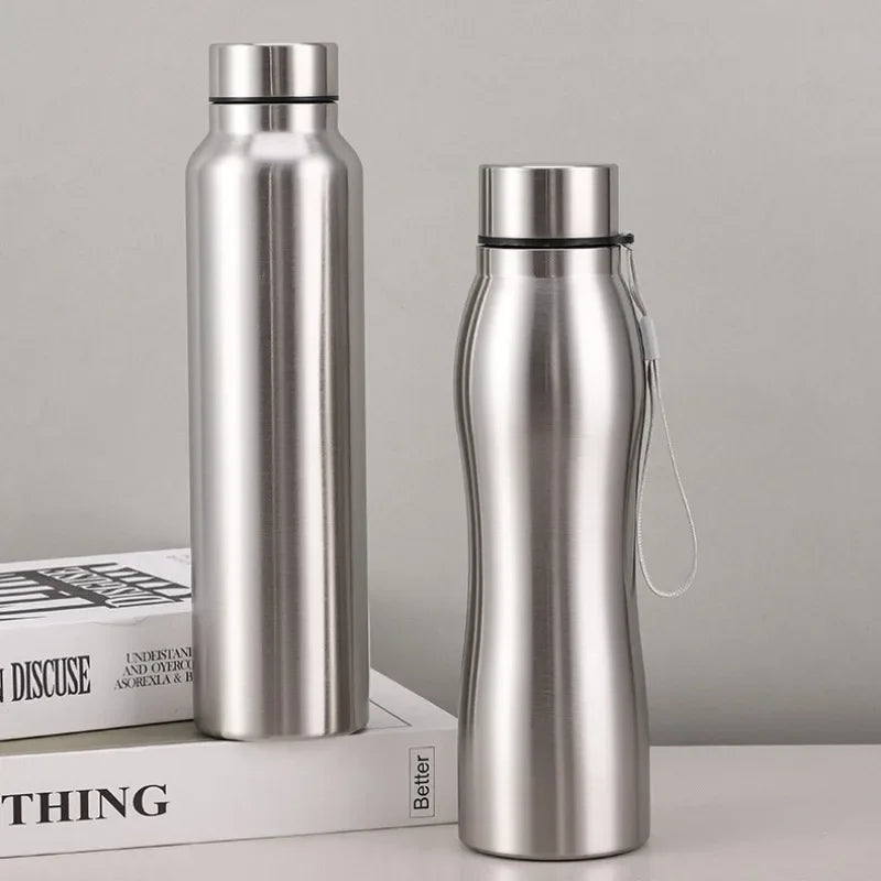 1000ml Insulated Stainless Steel Sports Water Bottle - Leakproof Metal Flask