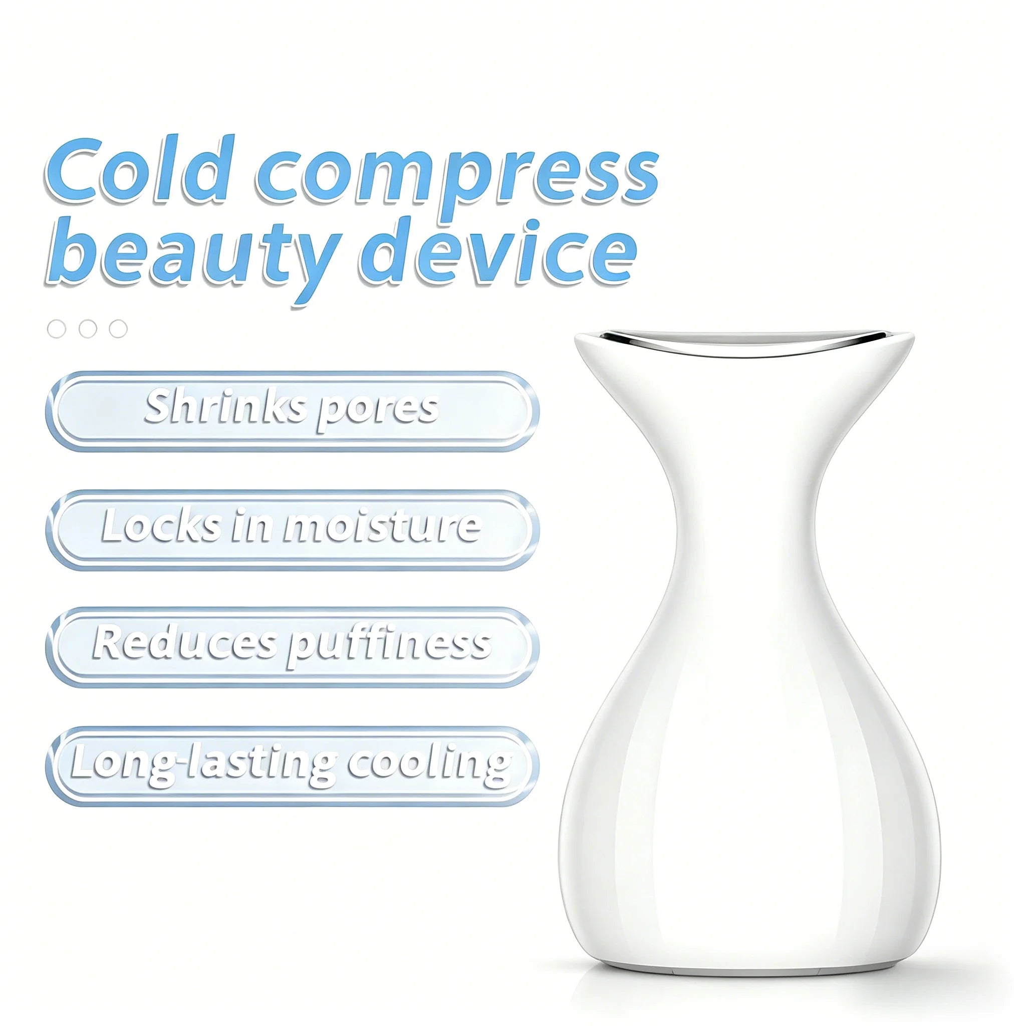 Facial Ice Cooling Hammer for Skin Tightening and Pore Reduction - 3