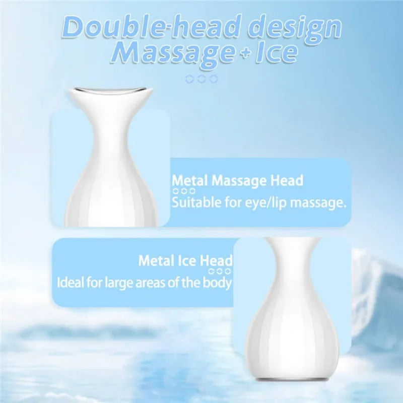 Facial Ice Cooling Hammer for Skin Tightening and Pore Reduction
