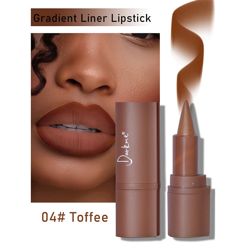 Velvet Matte Lip Liner Pencil - Waterproof Long-Lasting Lip Contouring Crayon