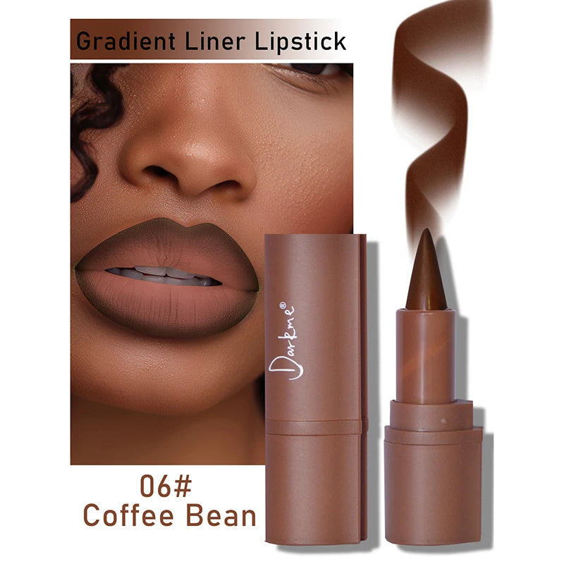 Velvet Matte Lip Liner Pencil - Waterproof Long-Lasting Lip Contouring Crayon - 11