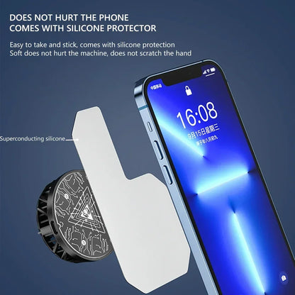 Magnetic Semiconductor Phone Cooling Pad for Gaming & Heat Dissipation