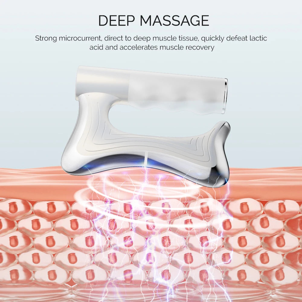 Electric Heated Gua Sha Muscle Scraper Massager - 3