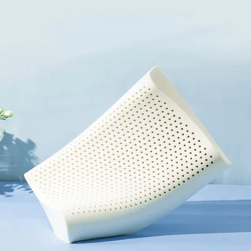 Natural Thai Latex Cervical Pillow - Ergonomic Support for Better Sleep - 10