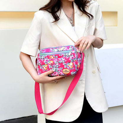 Luxury Vintage Floral Canvas Tote