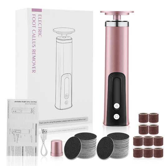 Electric Foot Callus Remover & Rechargeable Pedicure Tool
