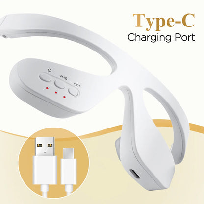 3D LED Red Light Eye Massager with Vibration for Dark Circles & Fatigue Relief