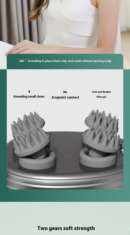 Electric Pet & Human Scalp Massager - Deep Tissue Kneading Tool