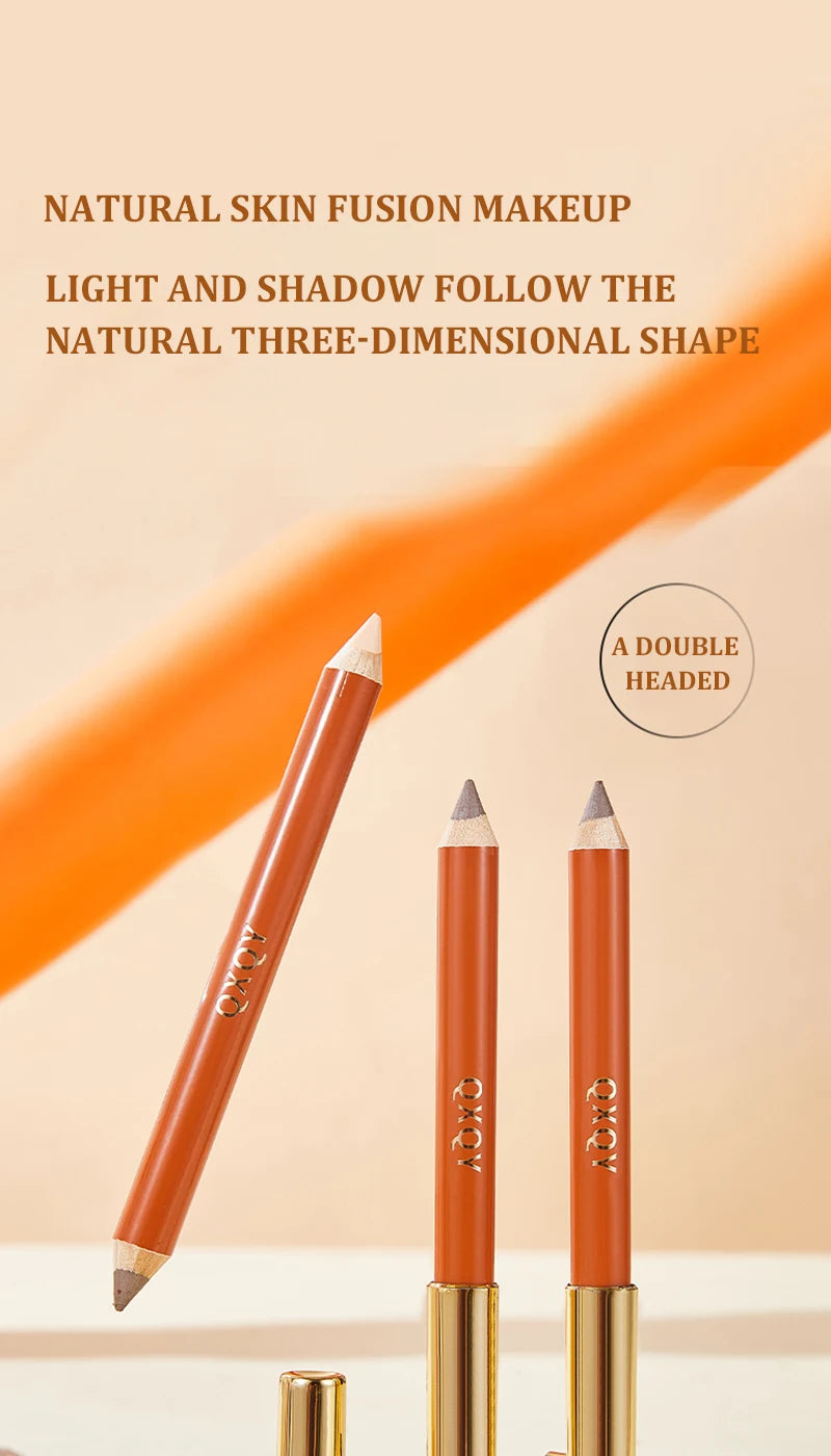 Double-Ended Contour & Highlighter Stick - Creamy Sculpting Makeup Pen - 7