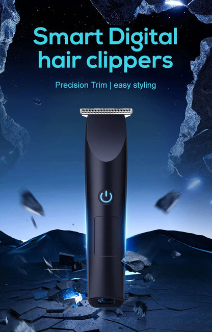 USB Rechargeable Electric Hair Clipper & Beard Trimmer Shaver