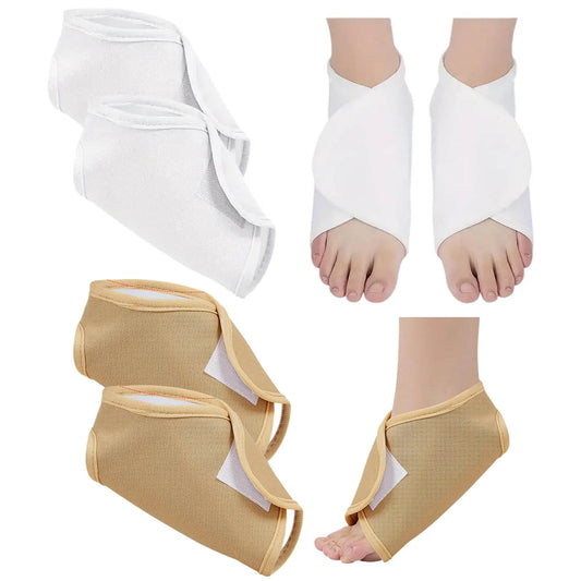 Castor Oil Foot Compression Wrap for Pain Relief & Relaxed Feet