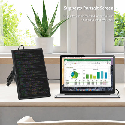 16" QHD Stackable Portable Monitor - Dual Screen Laptop Display 2560x1600