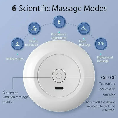 Mini Deep Tissue Massage Gun - Portable Handheld Muscle Massager