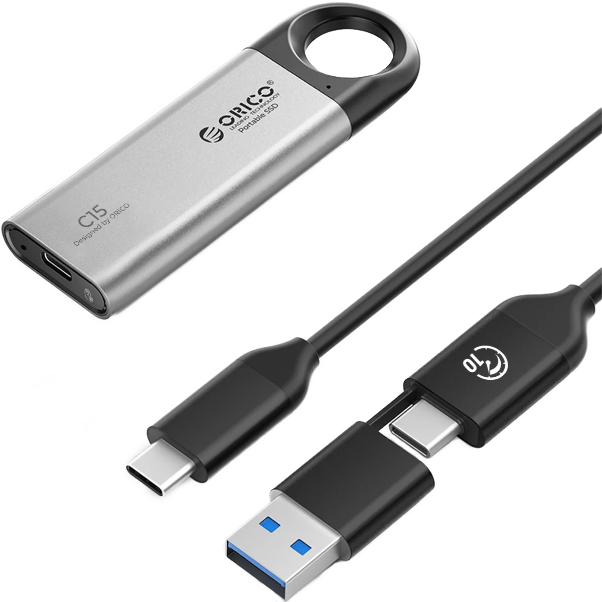 ORICO Portable External SSD - High-Speed 1TB Solid State Drive for Gaming