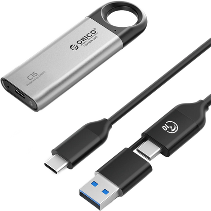 ORICO Portable External SSD - High-Speed 1TB Solid State Drive for Gaming