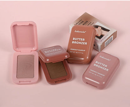 Waterproof Matte Butter Bronzer & Face Contour Powder