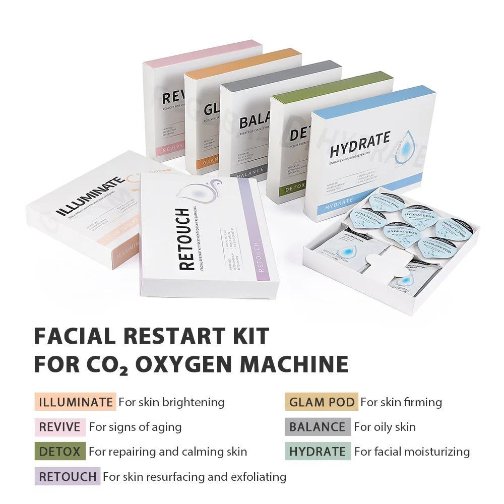 CO2 Oxygen Glam Pods for Bubble Facial Machine - 3