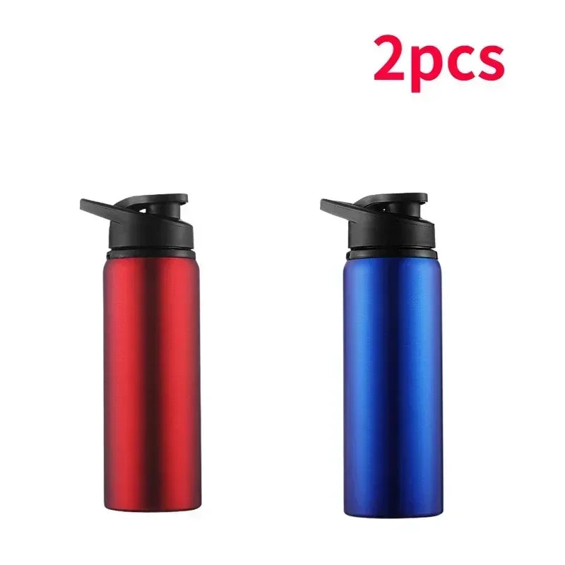 Portable Stainless Steel Sports Water Bottle - 700ml Leak-Proof Flask - 26