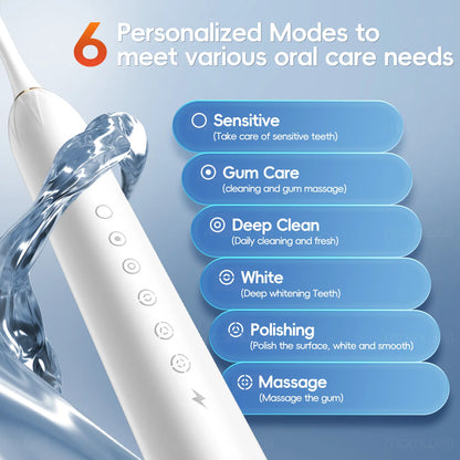 Portable Water Flosser and Electric Toothbrush 2-in-1 Oral Care Kit