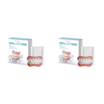 Instant Cosmetic Denture Kit – Temporary Smile Improvement & Natural Teeth Veneers