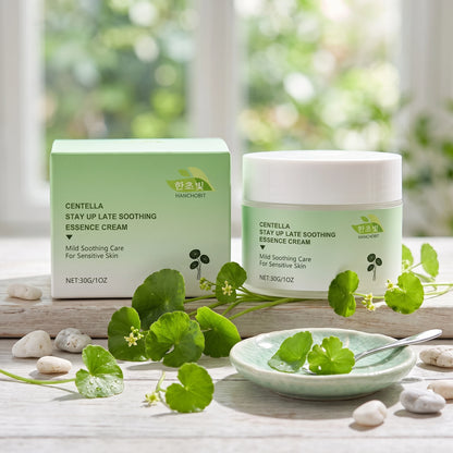 Centella Asiatica Soothing Cream – Calming Facial Moisturizer for Sensitive Skin