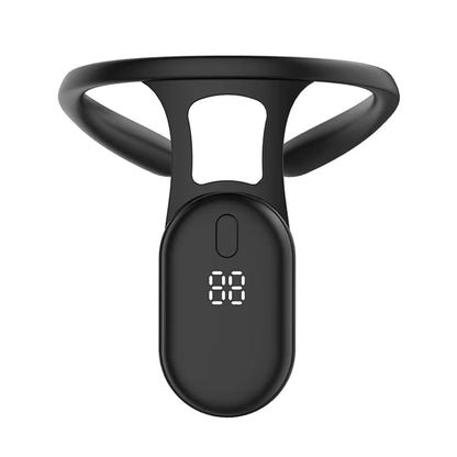 Smart Posture Corrector with LCD Display - Intelligent Back Alignment & Vibration
